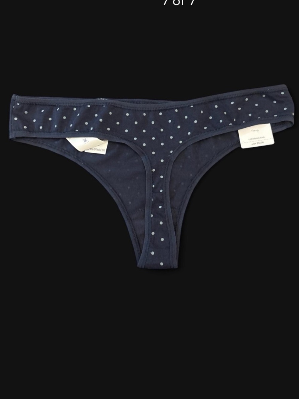 NEVER WORN 3 pack Victoria Secret & Calvin Klein thongs size Large - Picture 7 of 7